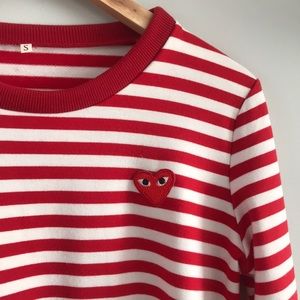 Cheeky long sleeved crewneck tee